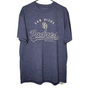 San Diego Padres embellished graphic MLB Genuine Merchandise Tee size Large
